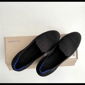 Rothy Loafer in Black Honeycomb